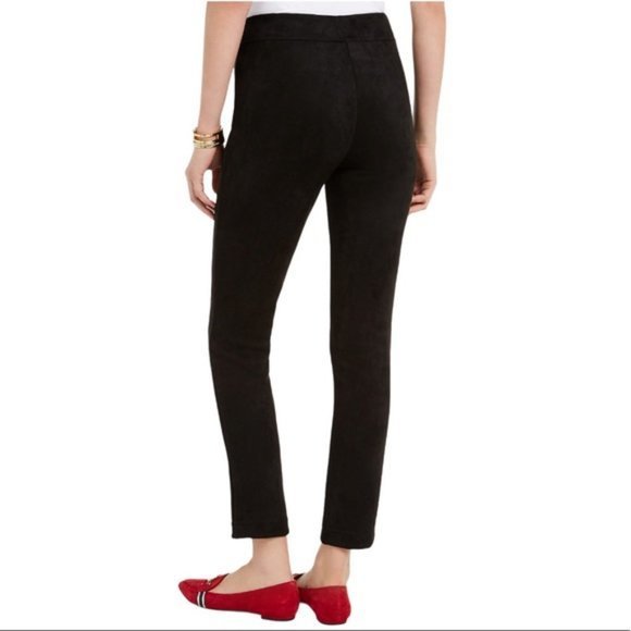 NWT TOMMY HILFIGER | Faux-Suede Pants - Picture 2 of 4